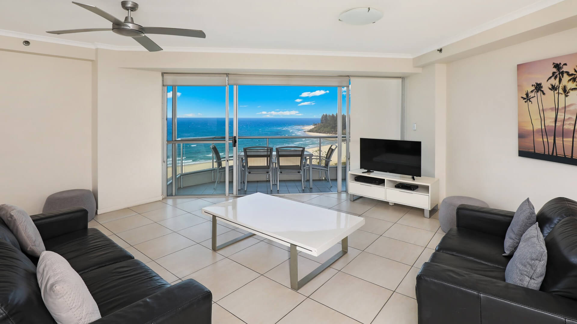 ULTIQA Points North. Superior 2 Bedroom Ocean View Apartment. Lounge with Beautiful Sea Views.