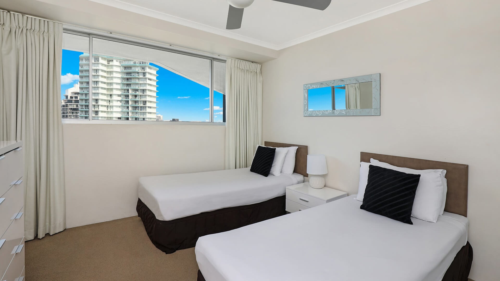 ULTIQA Points North. Superior 2 Bedroom Ocean View Apartment. Second Bedroom.