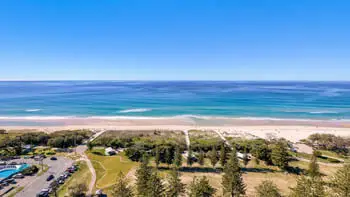 Panoramic ocean and beach views from ULTIQA Beach Haven on Broadbeach, Surfers Paradise, Gold Coast.